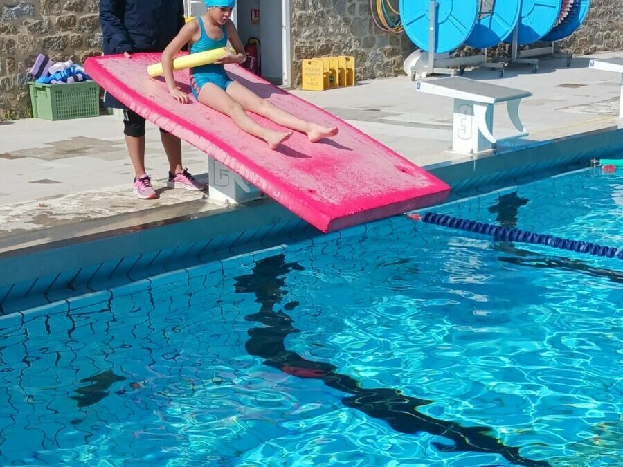 Piscine aux pommiers en période 4