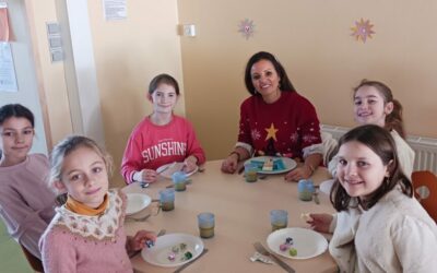 Repas de Noël à la cantine!