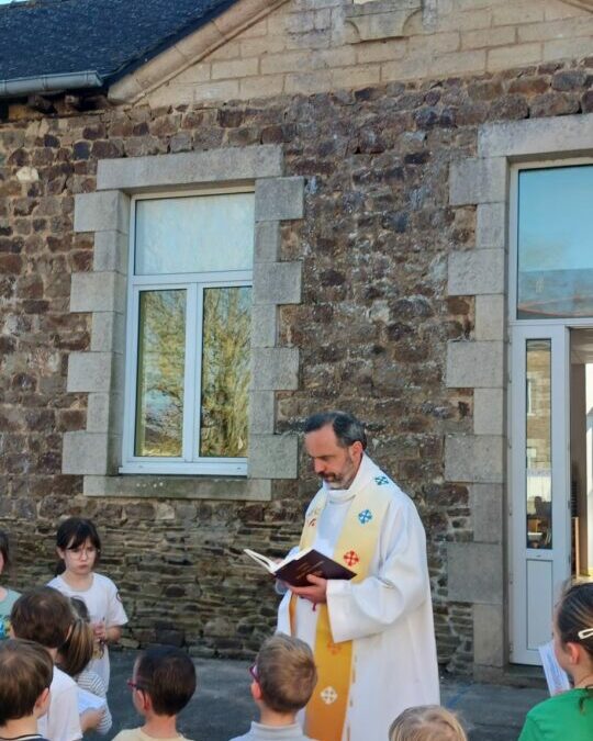 Bénédiction de notre nouveau Saint Joseph