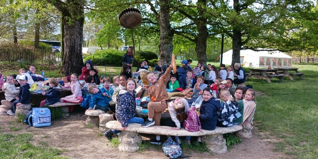 Sortie aux jardins de Brocéliande