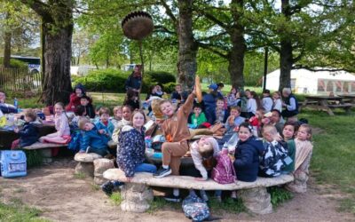 Sortie aux jardins de Brocéliande