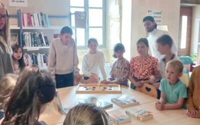 Dernière séance à la bibliothèque pour les élèves de CE/CM